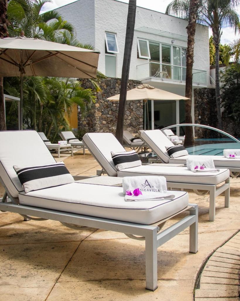 Anticavilla Hotel Restaurante & Spa (Adults Only) Cuernavaca Exterior foto